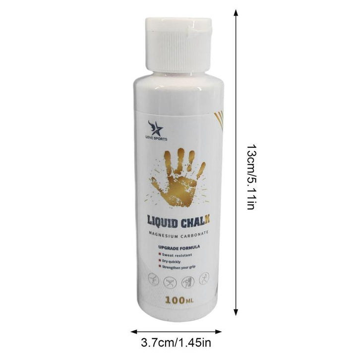 Premium Anti-Slip Liquid Chalk for Fitness, Rock Climbing & Sports - Sweat-Absorbent Magnesium Powder for Enhanced Grip, 